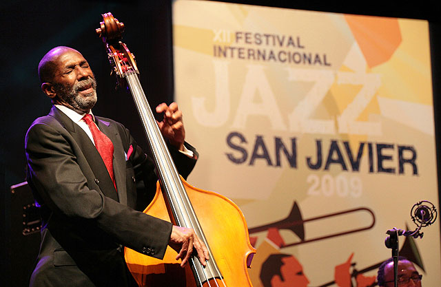 Fotografía correspondiente al concierto de Ron Carter en la pasada edición del FEstival de Jazz de San Javier