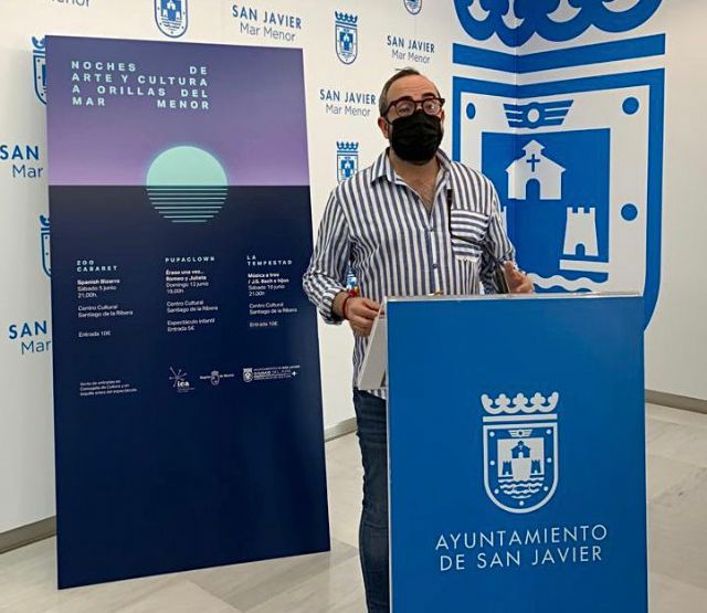 Santiago de la Ribera acoge en junio el ciclo 'Noches de Arte y Cultura a orillas del Mar Menor'