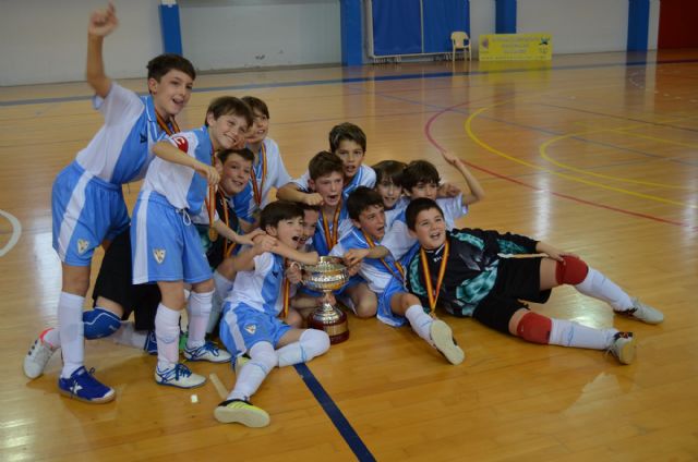 La selección gallega gana en San Javier el Campeonato de España Benjamín de Fútbol Sala