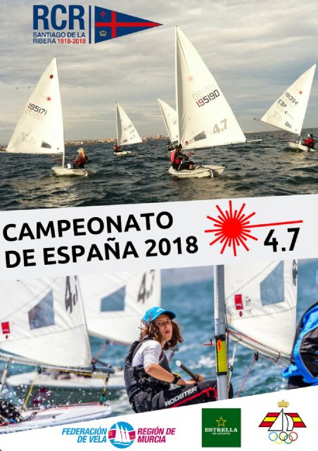 Santiago de la Ribera acoge el Campeonato de España Laser 4.7 del 31 de octubre al 4 de noviembre
