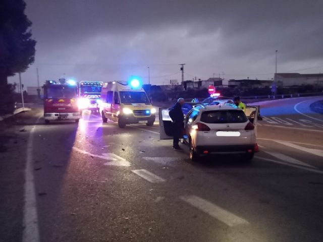 Una mujer herida en un accidente de tráfico ocurrido esta tarde en San Javier